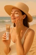 Сонцезахисний крем - тон для обличчя водостійкий SPF 50+ Crema Solar Facial Deliplus, 50 мл - зображення 2