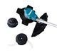 Мотокоса аккумуляторная Makita UR002G BEO4 (350 мм, 3500-6500 мин-1, 2.4 мм, 550 Вт, BL, XGT 40В, комплект) - изображение 7