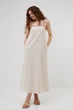 Сарафан максі з додаванням льону Wear me S Бежевий (16_25_11120) - изображение 2