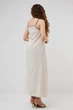 Сарафан максі з додаванням льону Wear me S Бежевий (16_25_11120) - изображение 3