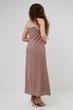 Сарафан максі лляний Wear me L Коричневий (шоколадний) (16_25_11120) - изображение 3