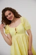 Сукня міні бохо з ліфом на зав'язках Wear me M Жовтий (14_25_WM005_11104) - изображение 2