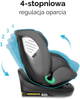 Fotelik samochodowy Kidnort Radjur DK-080637 40-150 cm niebieski (5902983624868) - obraz 7