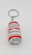 Брелок для ключей в виде пивной бутылки Budweiser пиво 4см Цвет Красный - изображение 7