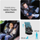 Fotelik samochodowy Kidnort Radjur DK-080537 40-150 cm ciemny szary (5902983624851) - obraz 9