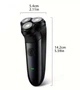 Електрическая бритва для мужчин "GERTZY" USB зарядка - изображение 5