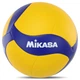 М'яч волейбольний Mikasa V360W розмір №5 для гри в залі (Indoor) Yellow-Blue - зображення 1