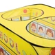 Игровая палатка школьный автобус 110х70х66 см для детей желтая PS-4694 - изображение 6