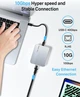 Адаптер ACASIS 10Gb Ethernet RJ45 Thunderbolt 5/4/3 USB4 Mac/Win - изображение 2