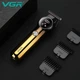 Машинка для стрижки волос VGR V-989 с USB 1200 mAh и LED дисплеем Золотистый 9095 - изображение 9