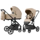Коляска універсальна CARRELLO Alfa CRL-6522 (2in1) Natural Beige - зображення 10