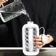 Силиконовая форма для льда на 17 шариков переносная бутылка ICE CUBE TRAY ART 8863 белый - изображение 7