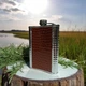 Фляга Hip Flask Snake GDA-9/8Brown 9Oz/266ml из нержавеющей стали - изображение 3