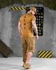 Тактический летний комплект 3 в 1 Штаны-шорты, футболка, бейсболка Combat Tactical Coyote S - изображение 2