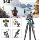Штатив тринога NeePho NP-8840, професійний для телефону, фотоапарата, 66-178 см, 3 коліна (NP-8840) - зображення 7