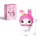 Детский 3D конструктор Bricks из миниблоков фигурка "My Melody" пиксельные блоки 10 см (AA1043) - изображение 1