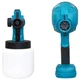 Акумуляторний фарбокопульт MHZ Paint Sprayer 24v, регулювання розпилення фарби, 2 акумулятори - зображення 5