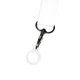 Лента на шею с колечком для pod (электронной сигареты) Personalka Scratch White (p030) - изображение 2