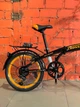 Велосипед складной Ardis City Folding 20”, 7 скоростей Shimano черно-оранжевый - изображение 3