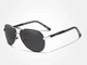 Мужские поляризационные солнцезащитные очки KINGSEVEN N7252 Black Gray - изображение 3