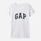 Футболка хлопковая женская GAP Logo 254770099 S Белая (4826241296642) - изображение 4
