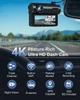 Відеореєстратор GKU D300 4K Black Б/В - зображення 2