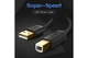 Кабель для принтера UGREEN US135 USB 2.0 AM to BM Print Cable 3m Black 10351 для подключения к компьютеру - изображение 2