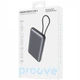 Портативна батарея Proove Moon Rock 2in1 22.5W 10000 mAh gray (PBR122012105) - зображення 4
