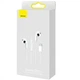 Навушники дротові Baseus Encok CZ19 (Type-C) white (A00182201213-00) - зображення 3