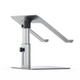 Подставка для ноутбука Baseus Metal Adjustable Laptop Stand Silver - изображение 4