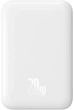 Powerbank Baseus Magnetic Mini Wireless 10000mAh 20W White (6932172620639) - obraz 1