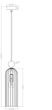 Lampa wisząca Light Prestige Piega 1 1xE14 Amber (LP-939/1P amber) - obraz 7