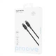 Кабель Proove Flex Metal Type-C to Type-C 60w (1m) black - изображение 8