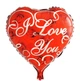 Фольгированный шар сердце Pelican I love you 45 см (835508) - изображение 1