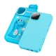Мобильный телефон детский HOCO Y103 2.8-inch children game phone | 8GB, Dual Camera, USB-C| Blue - изображение 4