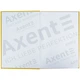 Книга записна Axent Courage 8422-552-A, А4, 96 аркушів, клітинка, жовта - изображение 2
