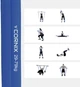 Эспандер-петля Cornix Power Band XR-0135 64 мм 29-79 кг (резина для фитнеса и спорта) Синий - изображение 7