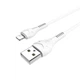 Кабель HOCO Lightning Cool Power X37 - 1 м білий - зображення 2