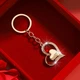 Брелок для ключів Серце 9,8*3,5 см (EG0025) - зображення 3