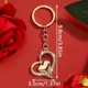 Брелок для ключів Серце 9,8*3,5 см (EG0025) - зображення 5