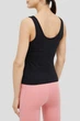 Жіноча чорна майка DKNY L DP2T9040 - изображение 5