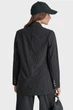 Жіночий чорний блейзер у смужку DKNY M D2G4A213 - изображение 6