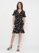 Сукня Vero Moda чорний в квіти TMABO788 M - изображение 2