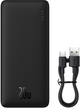 УМБ Baseus Airpow Powerbank 20000mAh Fast Charge 20W Black (P10022804113-00) - зображення 2