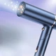 Фен для волос со складной ручкой Hair Dryer 2200 Вт, складной дорожный фен для сушки и укладки волос с концентратором, 3 температурными режимами, ионизацией и холодным обдувом. Синий RDH-22-Blue - изображение 2