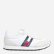 Buty sportowe męskie Tommy Jeans thiem0em01351ybr 46 Białe (8720646024735) - obraz 1