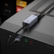 Мережевий адаптер HOCO UA37 USB ethernet adapter (1000 Mbps) Metal Gray (6942007647274) - зображення 6