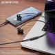 Проводные наушники с микрофоном BOROFONE BM94 Sonar 3.5 мм 1.2 м для телефона (7F59105E78D8) - изображение 3