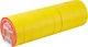 Ізоляційна стрічка MLux Base 19 мм х 20 ярдів 250 шт Жовта (00-00000020) - зображення 5