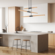 Люстра Light Prestige Lugano LED 3000K Wooden (LP-2828/3P) - зображення 2